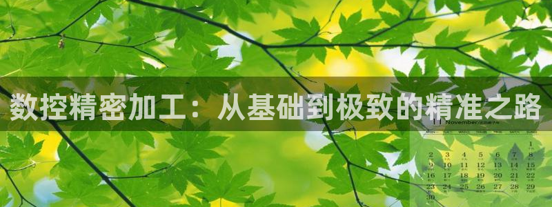 天辰娱乐 231639:数控精密加工:从基础到极致的精准之路